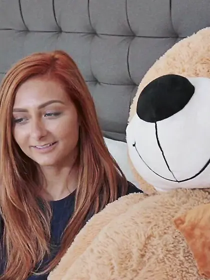 Little ginger slut gets boned by real macho...