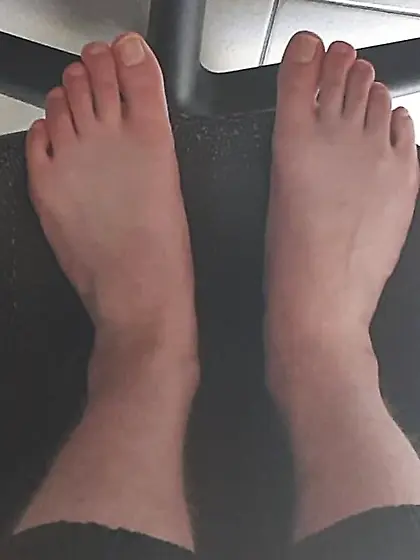 Enjoy these pictures of my friend's feet