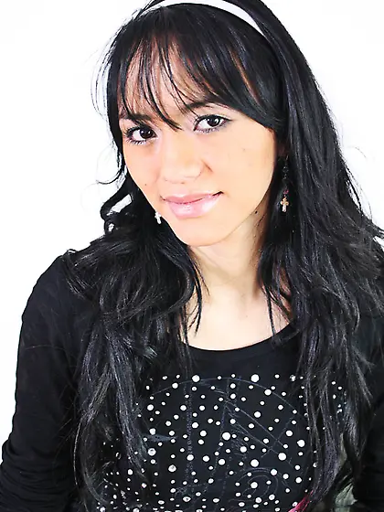 Harlot black top striptease