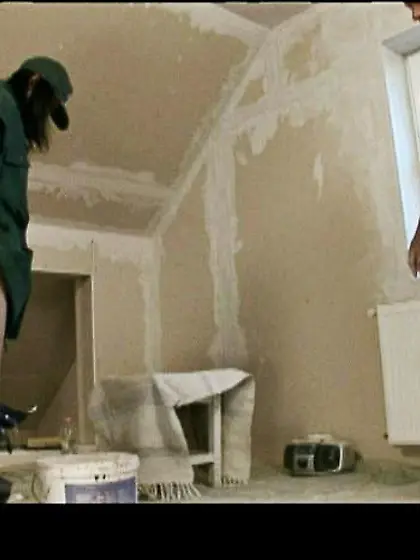 Amanda Baby kneels before her hung lover and blows a throbbing h