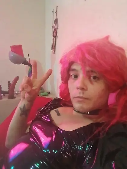 Satanic sissy meth whore