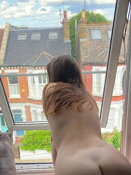 Naked Girl and window