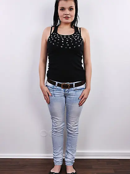 Real hot young chick