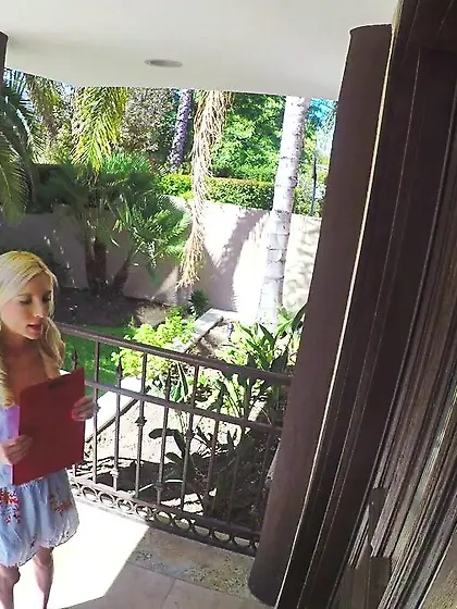 Small blonde teen pounded rough with bbc