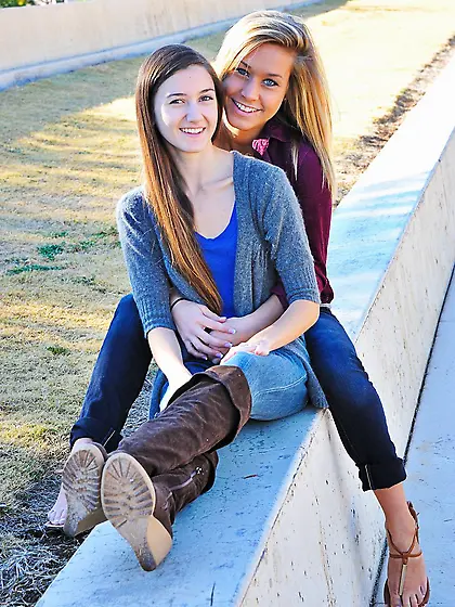 Kennedy Leigh takes her new lesbian friend inside and the girls