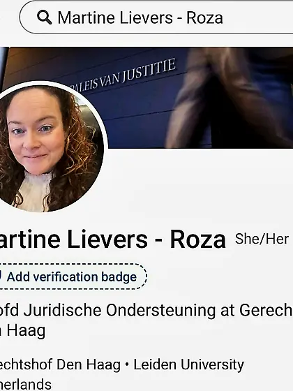 Honorable Martine Roza