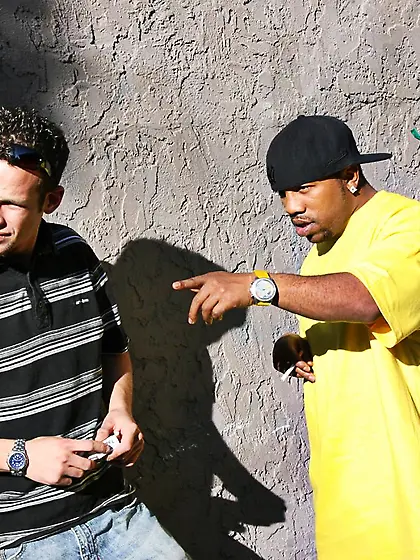 The luscious milf Joey Lynn can???t but open the legs for this b