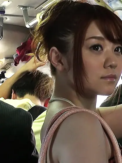 Japanese bimbo Mari Motoyama gets her shaved pussy plowed