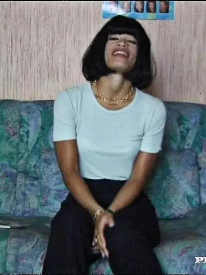 Small tits french babe gangbanged