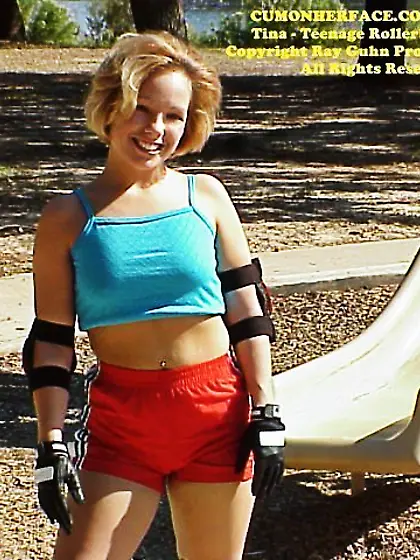 tina rollerblade bukkake