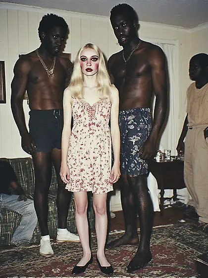 AI Experiment in Depravity ( text to image )