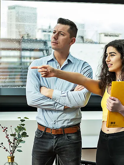 Passionate brunette with big natural tits enjoys riding BF's coc