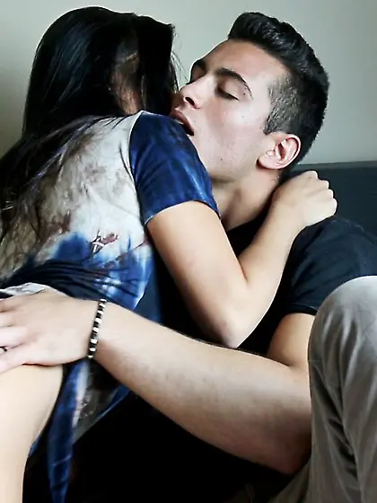 Curvy asian doll enjoying