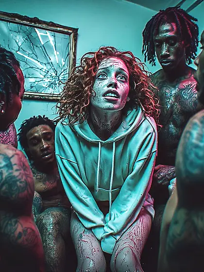 AI Experiment in Depravity ( text to image )