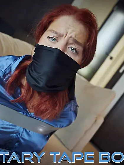 Daisy - Secretary Tape Bondage