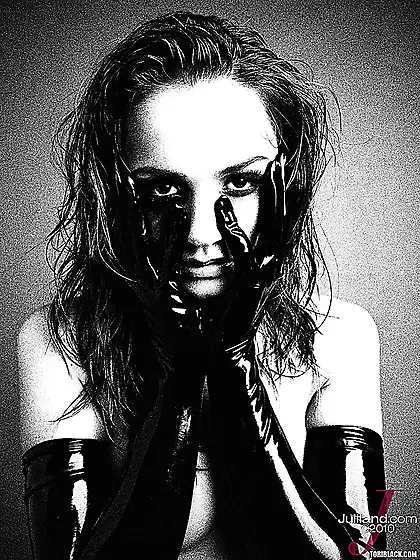 Alluring and elegant teen gal Tori Black teases us while smoking