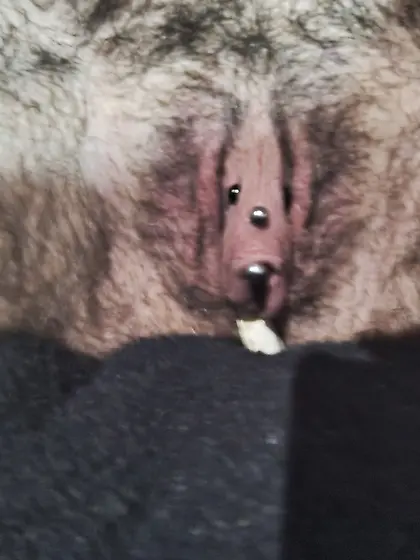 Weird objects in my pierced boy pussy