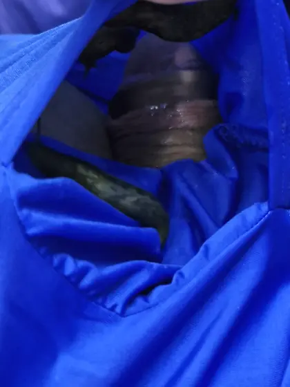 Slug pleasures my cock inside and out