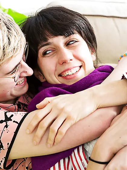 Natural big tit lesbian milf