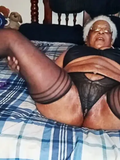 Mrs Freaky OG In Thigh High Stockings