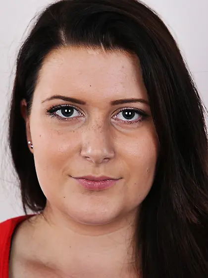 Curvy brunette slut shows