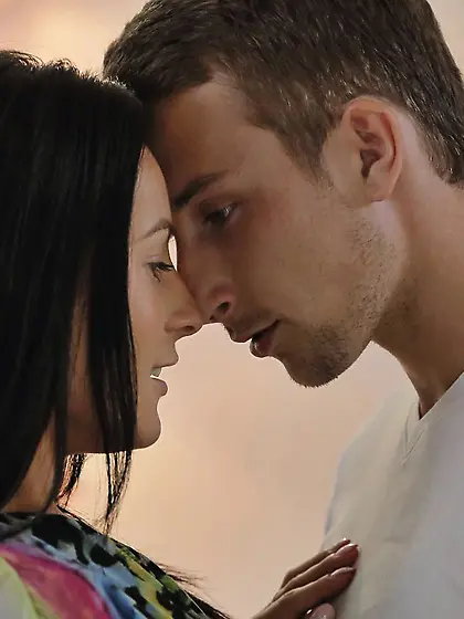 Gorgeous brunet Lexie Dona has a tight but very wet pussy that n