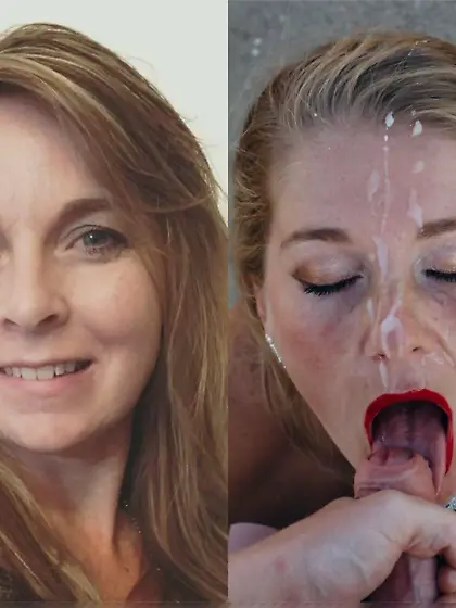 Before and after cum sluts