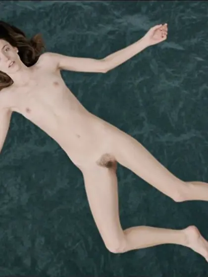 Skinny girl with hairy pussy gets a cunnilingus