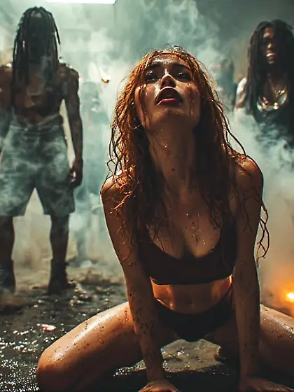 AI Experiment in Depravity ( text to image )