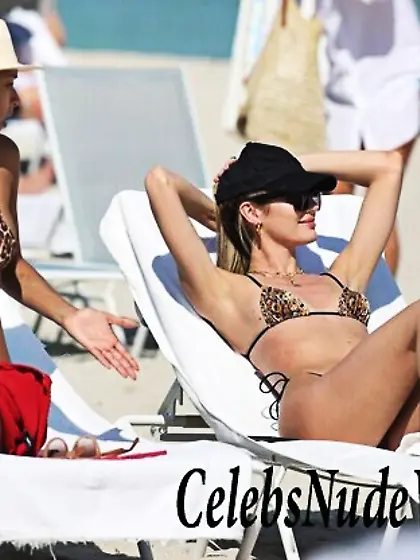 Candice Swanepoel & Lais Ribeiro Bikini