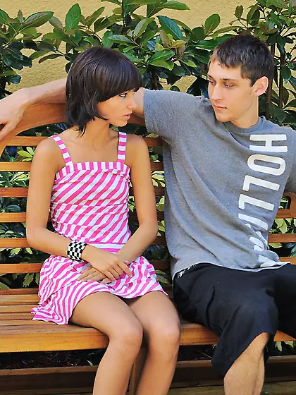 Hot teen cuttie Mishka FTV sucks her lover's fat cock and t