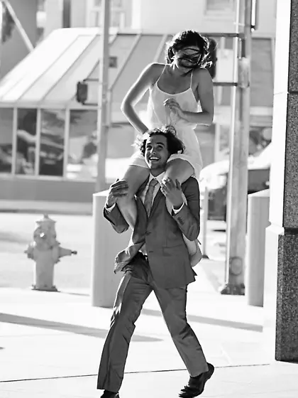 Brunette teen seductress swallows