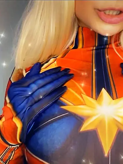 Superhero like oral sex