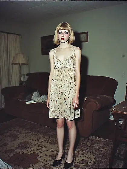 AI Experiment in Depravity ( text to image )