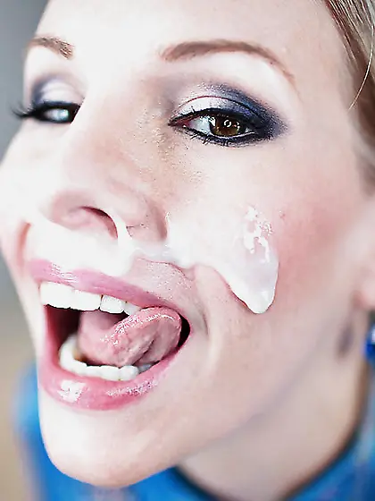 Cum With Face 12