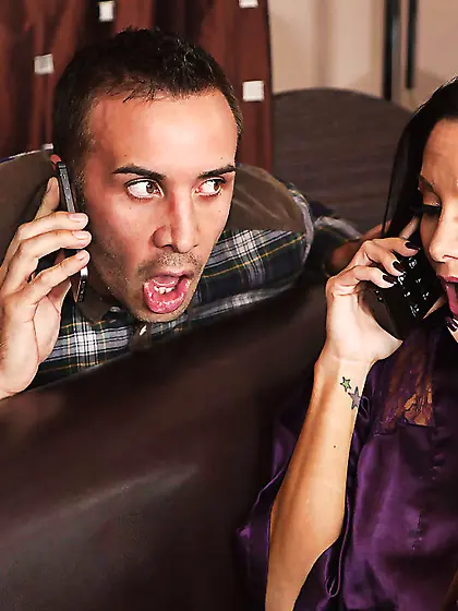 Facial french kissing