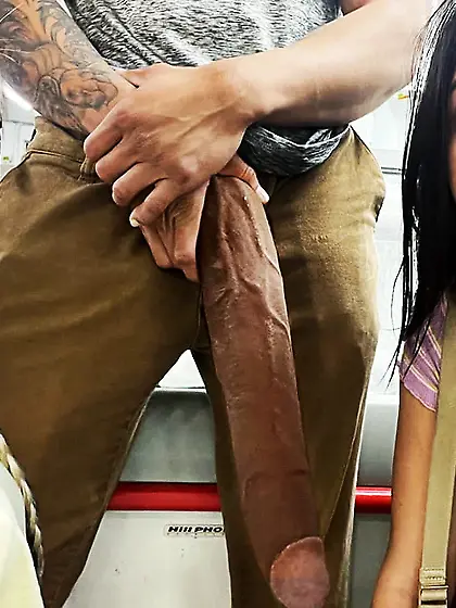 Two Shoppers experience BBC in aisle 3