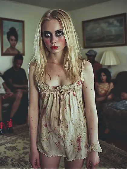 AI Experiment in Depravity ( text to image )