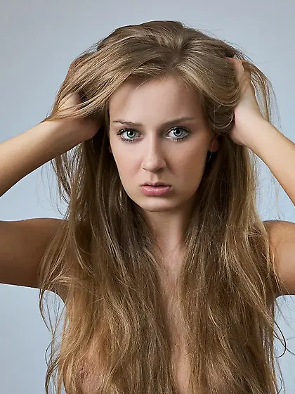 Kinga shows off her neatest parts right in front of the camera