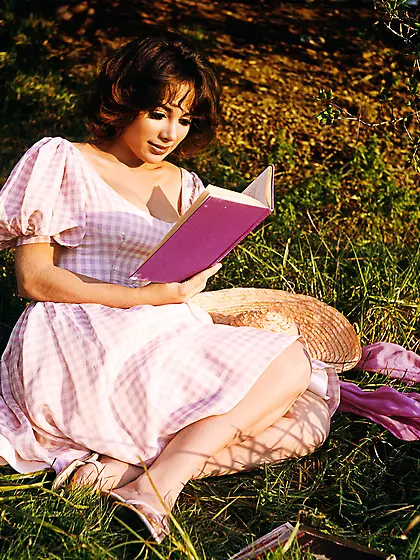 Brunette bicycle rider checked