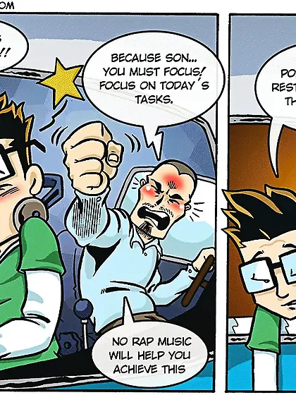 Teen asian nerd glasses