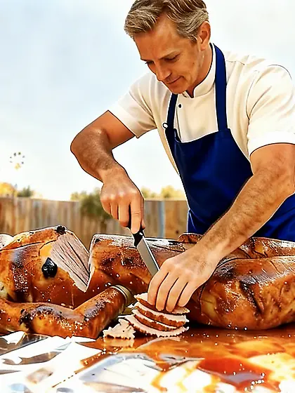 Marinated spit photos