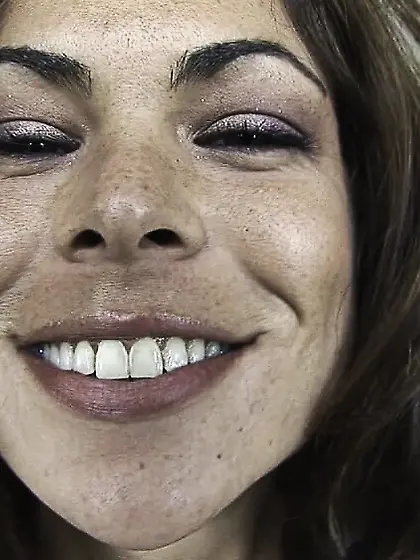 Milf blowjob with big fake tits