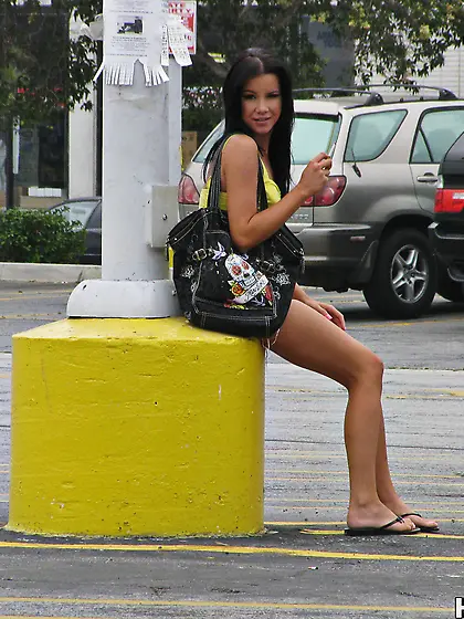 Alluring teen babe loves to experiment.  Her man is here to pleas