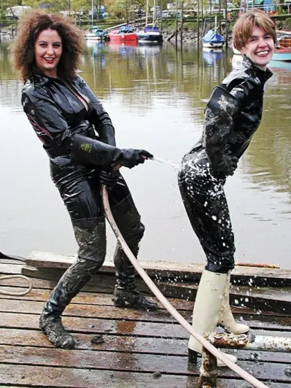 Better Life with rubber boots