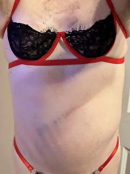 Red and black slut