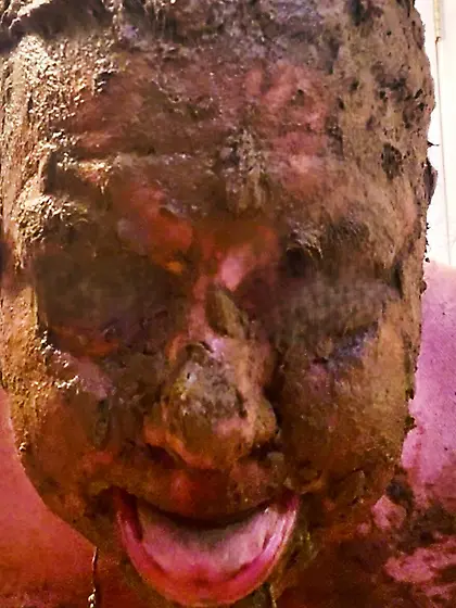 Self-degrading toilet exposing it’s true self