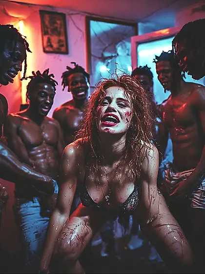 AI Experiment in Depravity ( text to image )