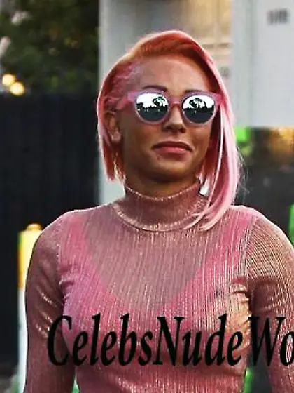 Melanie Brown See Thru To Nips In West Hollywood