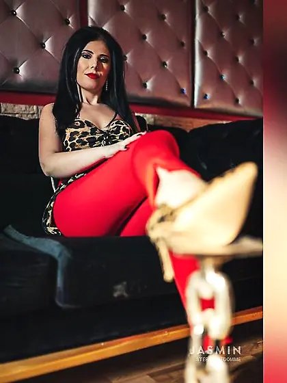 Dominant stockings milf